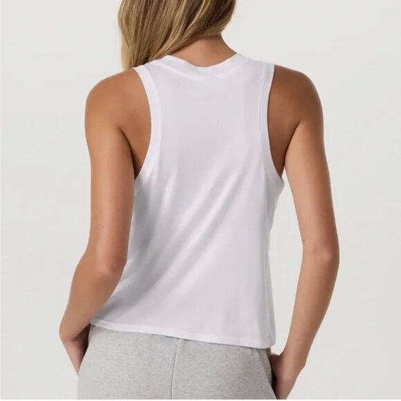 Vuori Energy Tank Top White L - Picture 2 of 10